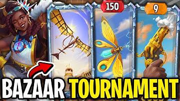 I Tried To Win My FIRST BAZAAR TOURNAMENT!!