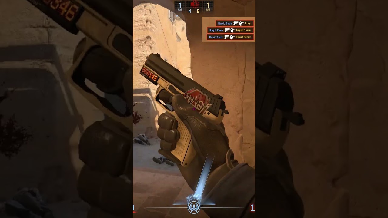 How I CLUTCHED a 1v5 with 4 Headshots & 1s Defuse