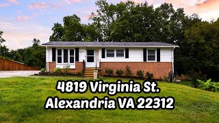 4819 Virginia Street Alexandria VA 22312 for Rent
