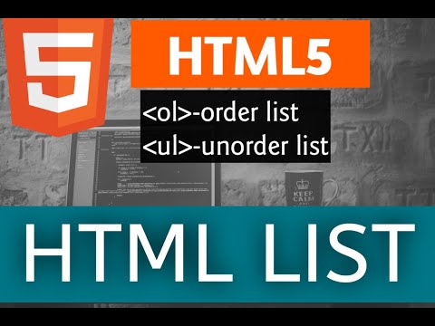 #15- Web Development | HTML LIST TAG | List in html