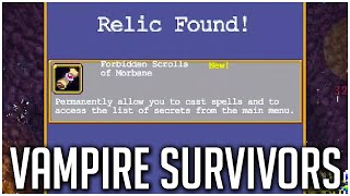 Vampire Survivors: All cheat codes, Forbidden Scrolls of Morbane guide -  Polygon
