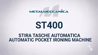 ST400 - Taglia e stira tasche automatica - Metalmeccanica snc