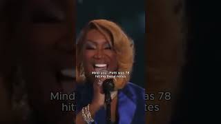 Patti Labelle has one of the best voices EVER...celebrating women's history month with this icon!