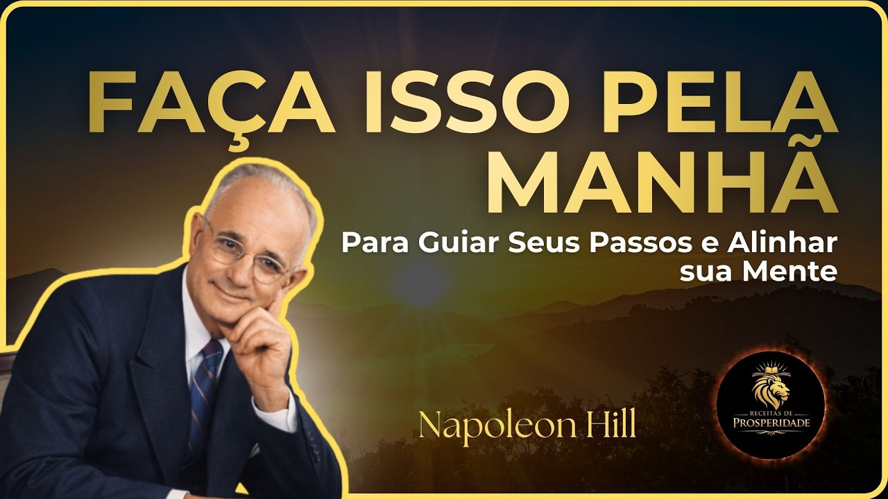 FAÇA ISSO PELA MANHÃ para Guiar Seus Passos e Alinhar Mente