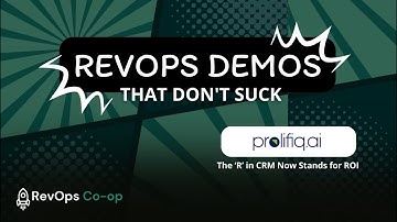 Prolifiq: Create Strategic Opportunity Plans and Relationship Mapping in Salesforce