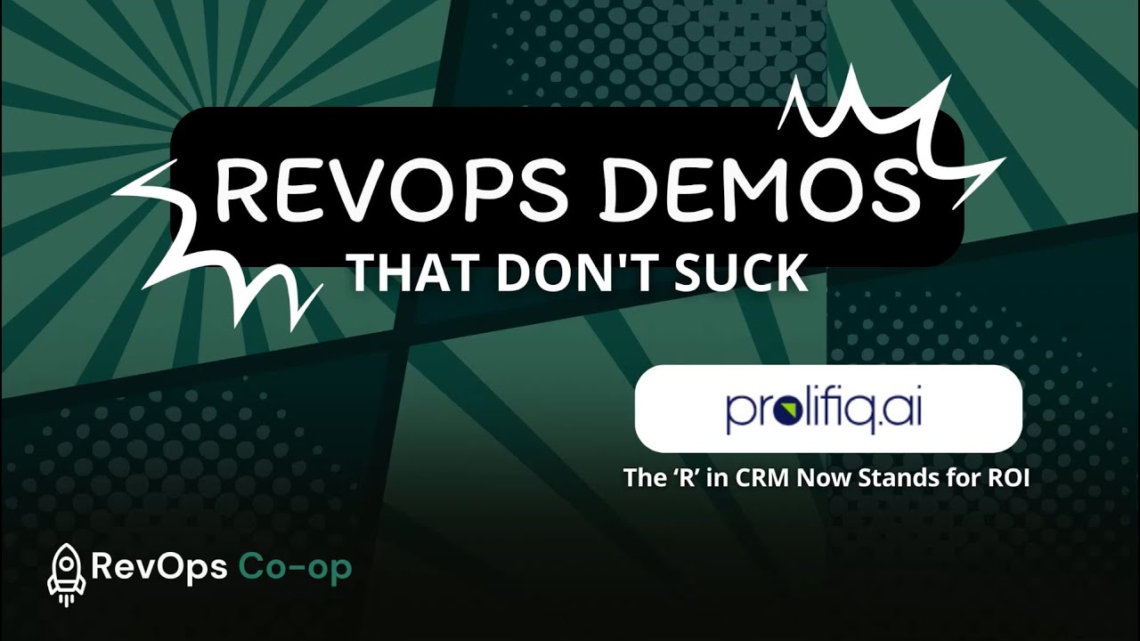 Prolifiq: Create Strategic Opportunity Plans and Relationship Mapping in Salesforce