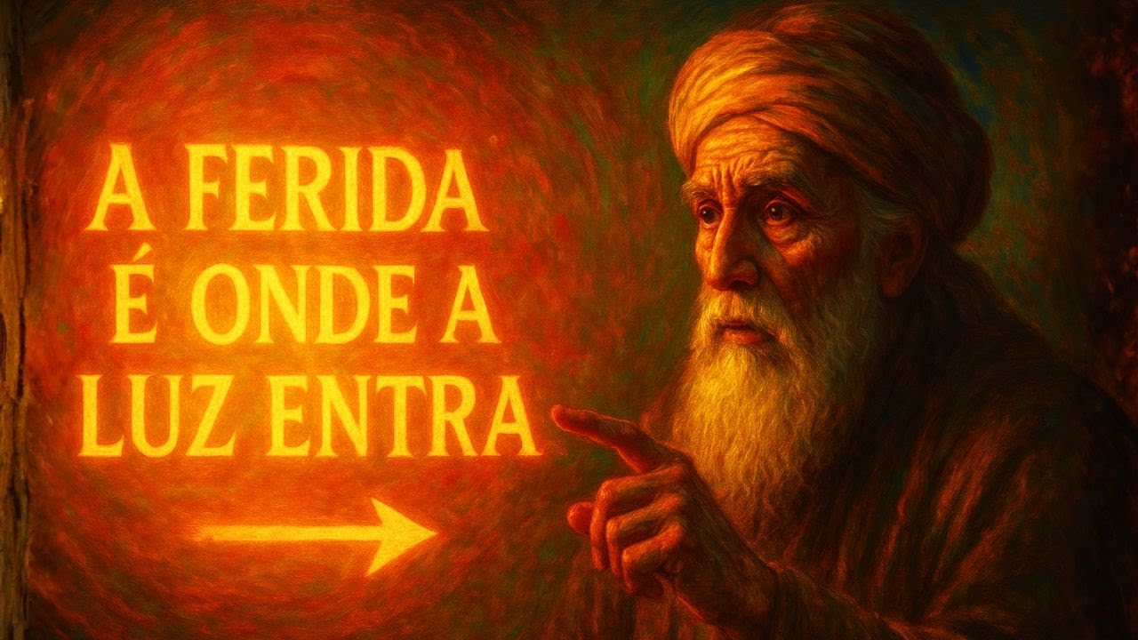 A FERIDA é o lugar por onde a LUZ entra | RUMI