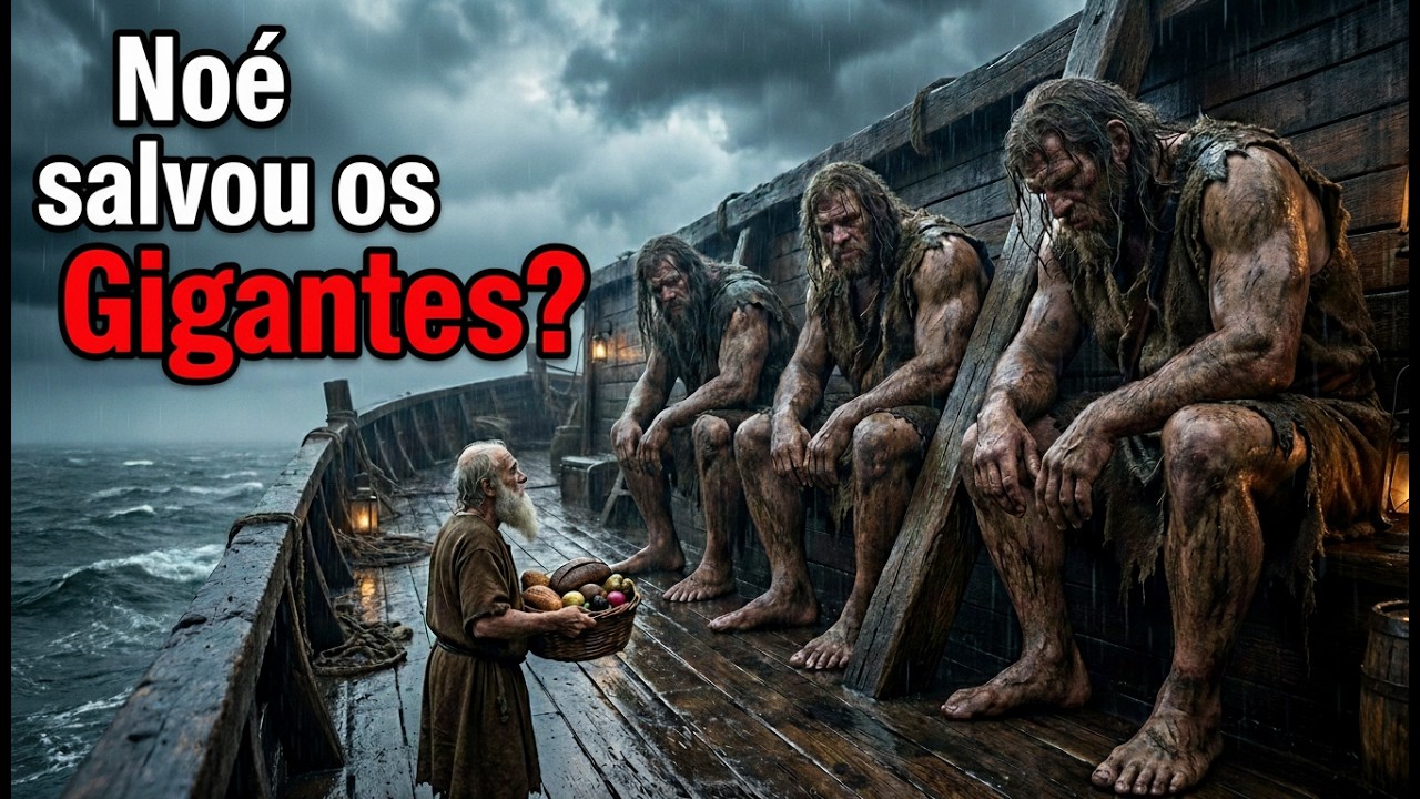 Os Nefilins SOBREVIVERAM ao Dilúvio? A Verdade Proibida da Bíblia!