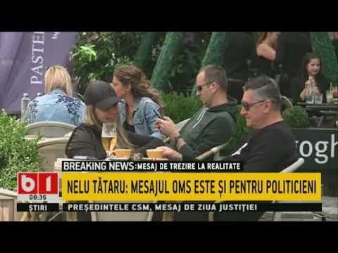MESAJ DE TREZIRE LA REALITATE. NELU TATARU: MESAJUL OMS ESTE SI PENTRU POLITICIENI