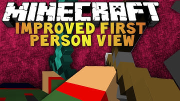 Minecraft - 1.4.7 - Improved first person view - Mod Review - Andere Egoperspektive