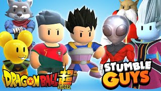 Kyabe, Cr7, Jiren, Quitela Y Whis Juegan Stumble Guys
