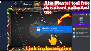 8 ball pool new aim master tool free download unlimited use_how to download free 3 Line aim tool