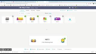 Giving points to students, class, groups, and redeeming points on Class Dojo
