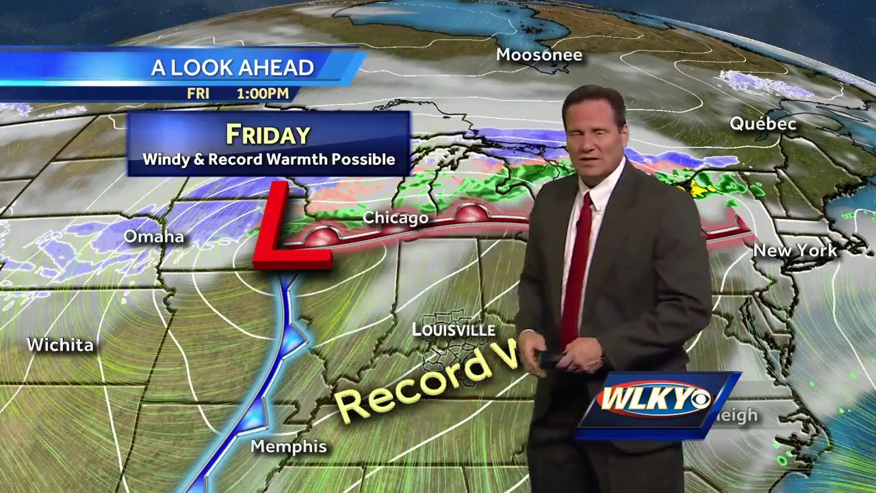 Mild temperatures, partly cloudy - YouTube