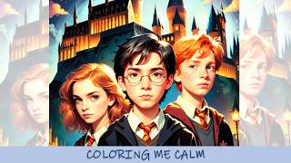 Wizarding World Legends: An Enchanted Coloring Journey Through Hogwarts
