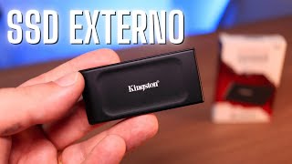 SSD Externo Kingston XS1000 - Rápido, Portátil e Multiuso!