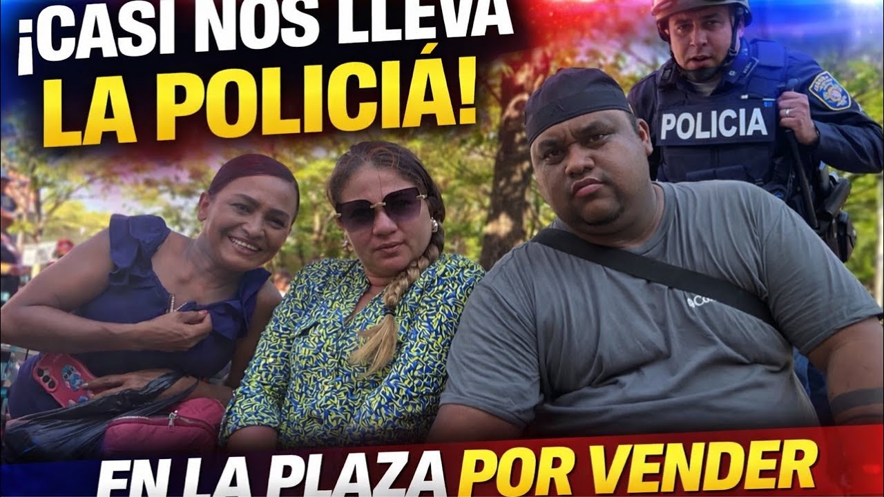 MIRA POR QUE LOS ESTAN SACANDO EN LA PLAZA