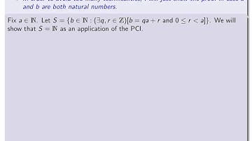Section 2.5, part 7  Division Algorithm
