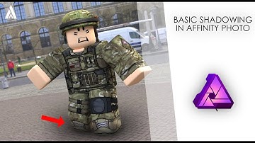 Basic shadow tutorial in Affinity Photo