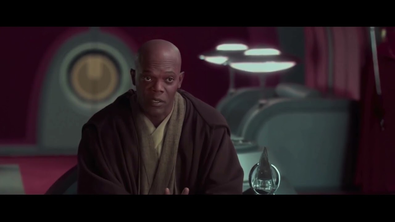Mace Windu “We are keepers of the Peace, not Soldiers.” Also Mace