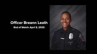 Final 10-42 for IMPD Officer Breann Leath