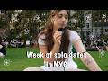A Week of Solo Dates in NYC ❀