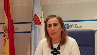 Ethel Vázquez analiza las obras de los centros de salud de Paderne de Allariz y Pereiro de Aguiar
