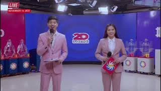 [LIVE] PCSO 9:00 PM Lotto Draw - November 14,  2025