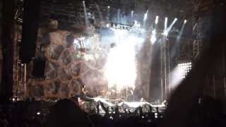 Rammstein - Intro + Ich Tu Dir Weh LIVE @ Ippodromo Capannelle, Rome, Italy, 9 July 2013