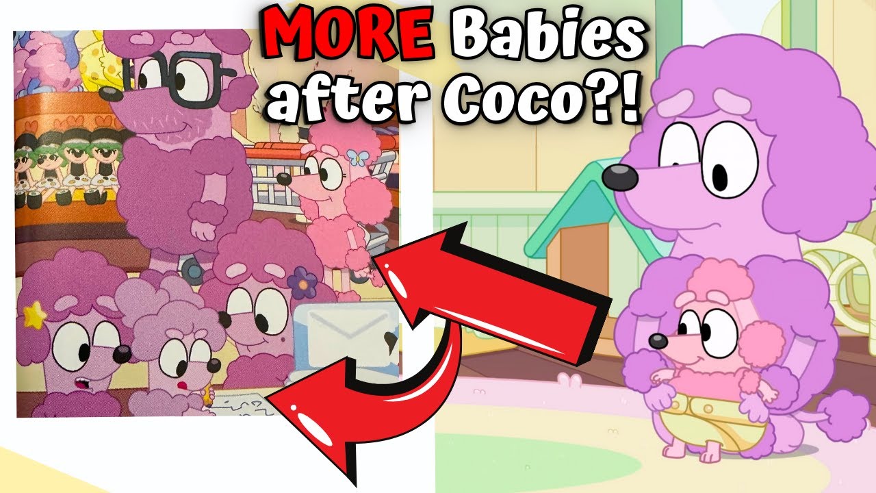 Bluey Theory: Did Bella have MORE BABIES after baby Coco??? 8 kids