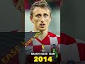 Evolution of luka modric 