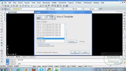Using template in drawing.avi
