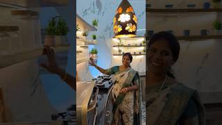 இப்படியும் Kitchen Design இருக்குமா?😍|New Home Tour🏠 | Sangeetha Vinoth | #shorts