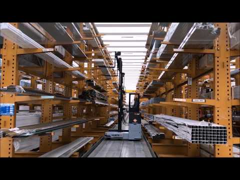Video: ¿Qué es una carretilla elevadora de carga lateral?