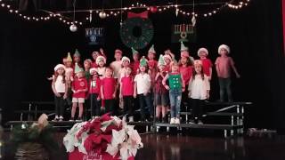 Coconut Grove Elememtary School Kindergarten French Christmas Show 2016