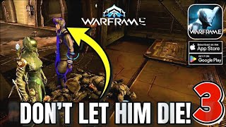 WARFRAME Gameplay: The Most Intense Escort Mission Yet! Mobile PART 3 - No Commentary @CurateGamer 