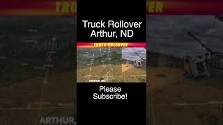 Cass County, ND Truck Rollover