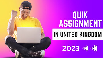 : Quik Assignment Help In United Kingdom || Assignment Help || Assignment Maker In Quik