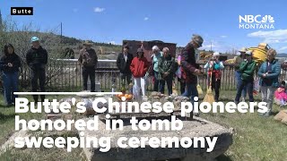 Butte's Chinese pioneers honored in tomb sweeping ceremony