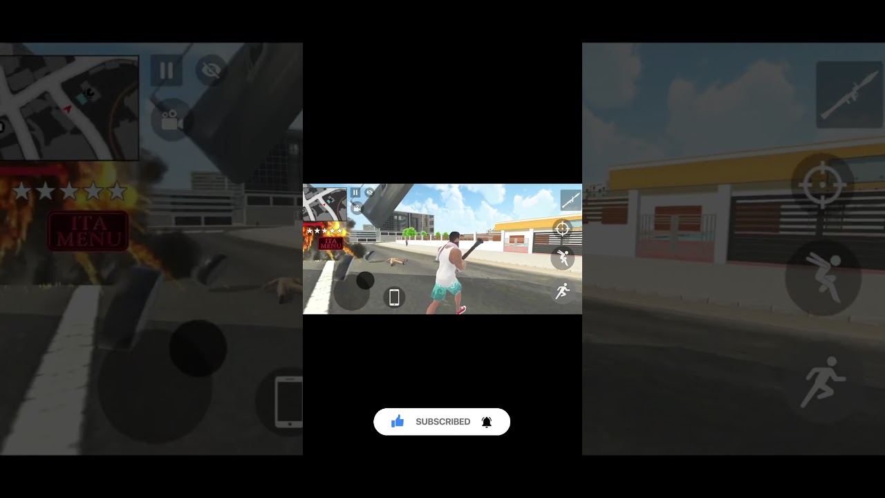 🤑 indian auto thieft Android game 🎮🎯  franklin blowing up supercar 🚗 superbike 🏍️ and police car 🚓🚨🚂