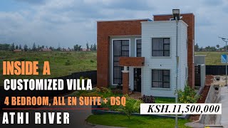 Inside Ksh. 11,500,000 4 - Bed + Dsq Villa in Athi River, Nairobi | Kenya