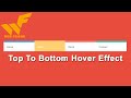 Top To Bottom Slide Attractive Navbar Hover Effect | Navbar Hover Effect