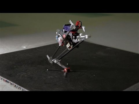 Un robot champion de saut, prochain outil des secouristes?
