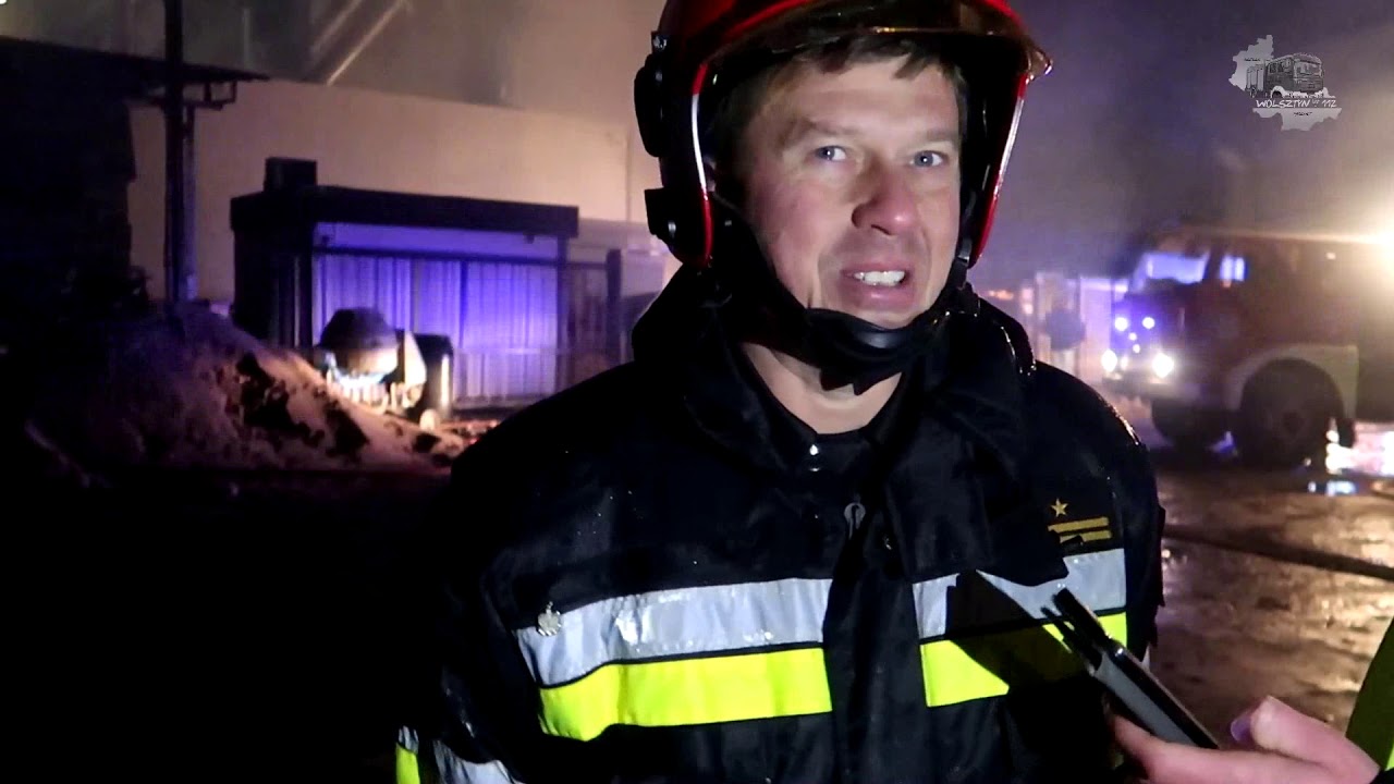 Potężny pożar tartaku w Smolnie Wielkim!