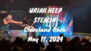 Uriah Heep STEALIN' - Cleveland Ohio May 11, 2024 with Adam Wakeman.