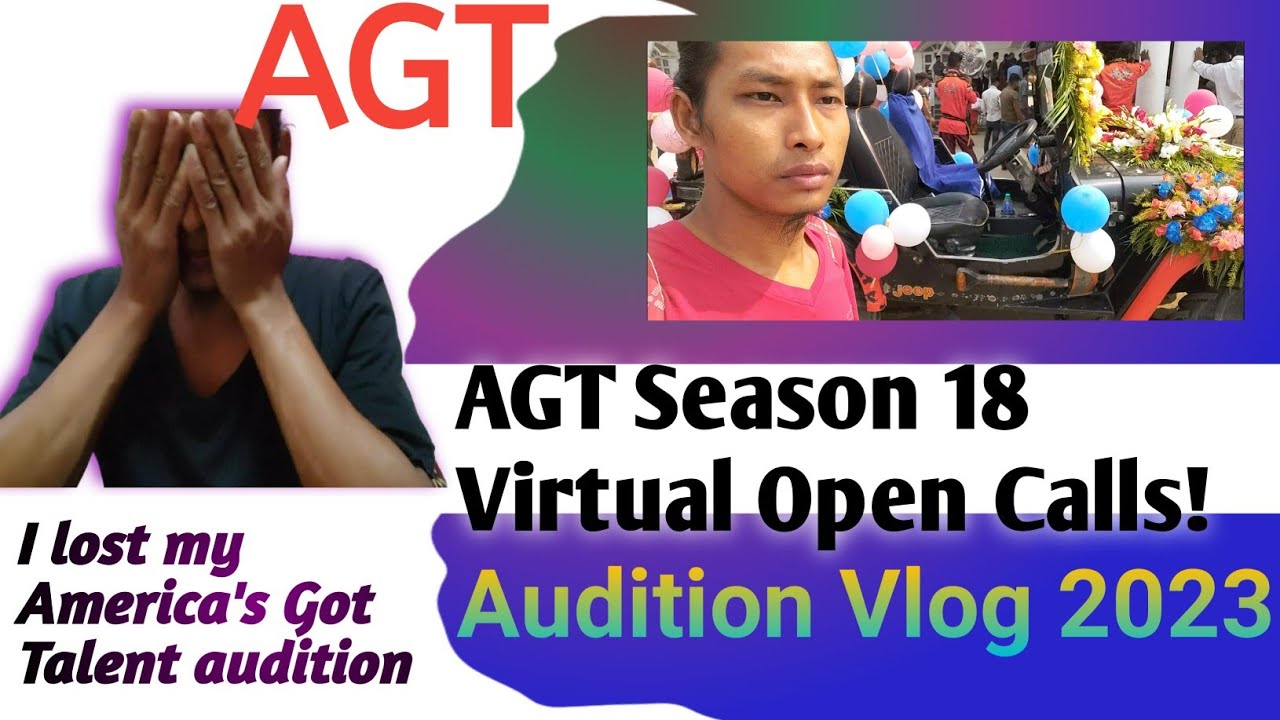 AGT Season 18 Virtual Open Calls! Audition Vlog 2023 | I lost my America's Got Talent Audition 2023