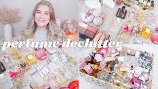 MY HUGE PERFUME COLLECTION + DECLUTTER! 2022 | Paige Koren