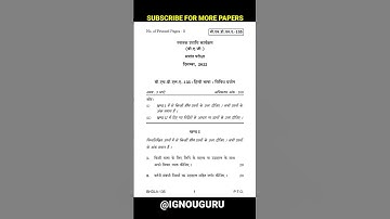 IGNOU bhdla 135 important questions | BHDLA 135 pervious year question paper #shorts #shortfeed