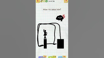 Draw 2 save level 86 Android and iOS game