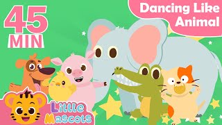 Dancing Like An Animal + Funky Animals + more Little Mascots Nursery Rhymes